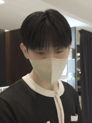 韓国ヘア ダウンパーマ 髪質改善 カルマヘア メンズ韓国ヘア