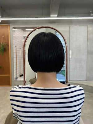ボブ/襟足ギリギリボブ
