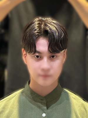 【韓国へア】 メンズパーマ ダウンパーマ カルマヘア 