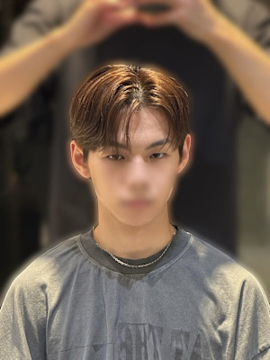 韓国風カルマパーマ 韓国ヘア メンズ 原宿 表参道