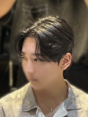 韓国ヘア ダウンパーマ 髪質改善 カルマヘア メンズ韓国ヘア