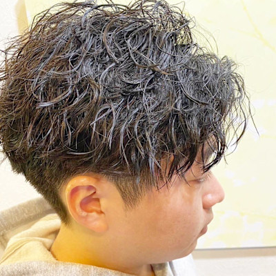 【ツイストパーマ・スパイラルパーマ】メンズパーマ／抜け感