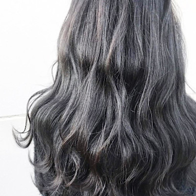 【コテ巻き風デジタルパーマ】韓国風パーマ／ナチュラル感