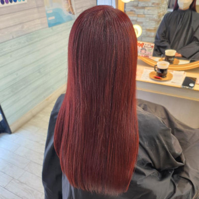 ダークチェリーカラー