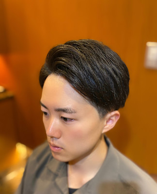 ナチュラルツーブロック