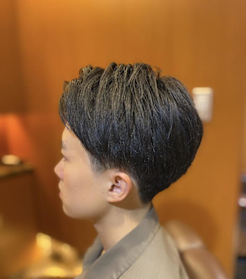 ナチュラルツーブロック