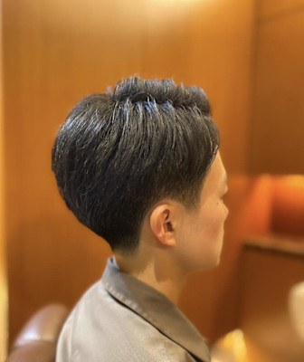 ナチュラルツーブロック