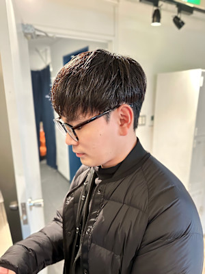 刈り上げナチュラルマッシュ