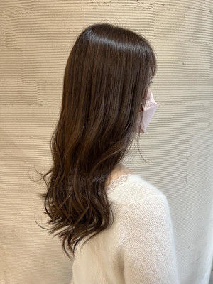 【MICHI refre店福光柚香里】シナモンブラウンカラー