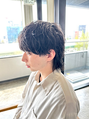 メンズマッシュウルフ