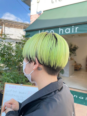 個性派マッシュショート