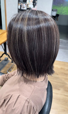 STYLE流白髪ぼかし