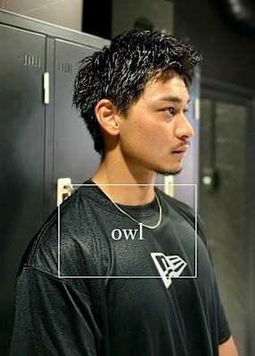 【スパイキーショート】短髪/メンズカット/ピンパーマ