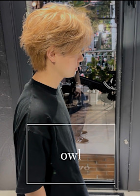 フェザーパーマ×中華ウルフ×ニュアンスパーマ×ダブルカラー