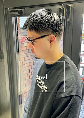 【クロップスタイル】フェード/スキンフェード/刈り上げ/短髪