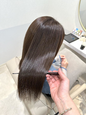 枚方髪質改善カラー○山地