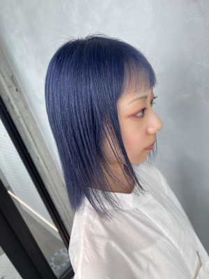 ディープブルー/ブルー/青/ダブルカラー