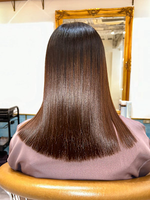 驚きのサラ艶美髪導きます☆美髪ボブ/美髪縮毛矯正[北千住]
