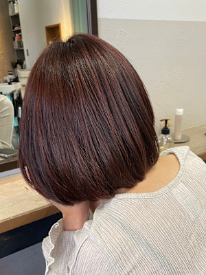 切りっぱなしボブ