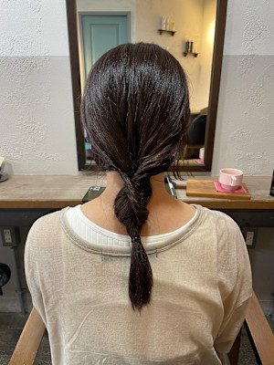 ねじりシンプルアレンジ