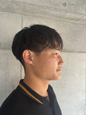 マッシュパーマ