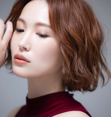 大人かわいいボブパーマミディ☆