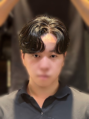 韓国風カルマパーマ 韓国ヘア メンズ 原宿 表参道