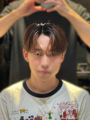 韓国ヘア ダウンパーマ 髪質改善 カルマヘア メンズ韓国ヘア