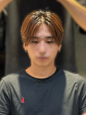 韓国風カルマパーマ 韓国ヘア メンズ 原宿 表参道