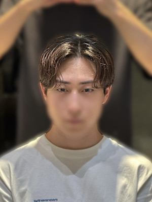 韓国風カルマパーマ 韓国ヘア メンズ 原宿 表参道