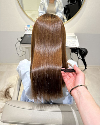 枚方髪質改善カラー○山地