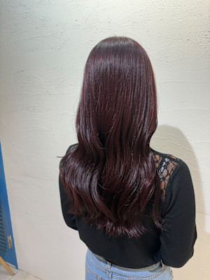 ボルドー/ゆるふわ/透明感カラー/イルミナカラー/池袋