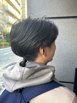 メンズ！ナチュラルパーマ　韓国パーマ