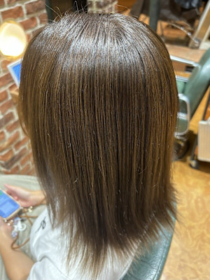 【さすだ】ブリーチなしアッシュベージュブラウン◎