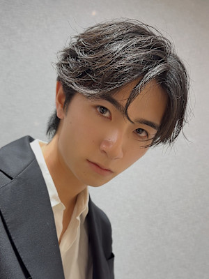 メンズ/メンズショート/メンズパーマ/フェザーパーマ　中目黒