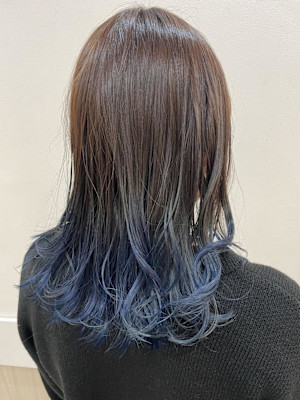 グラデーションカラーブルー