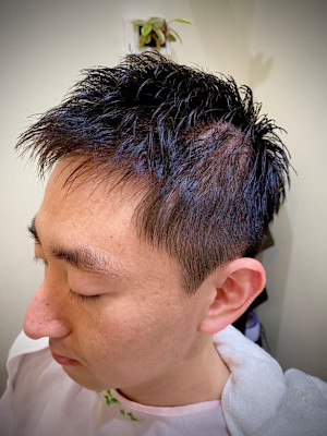 刈り上げスタイル