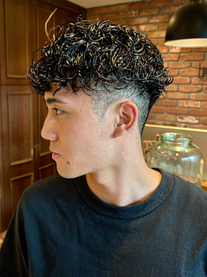 メンズカット/メンズパーマ/スペインカール