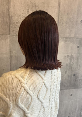 ピンクブラウン/ボブスタイル【ARCH Emi】