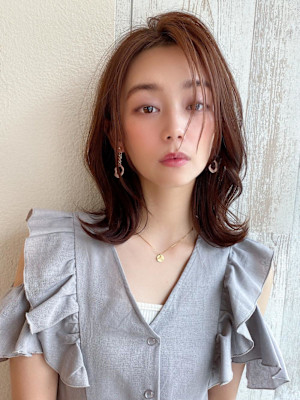 ネビージュ/ボブルフ/レイヤーカット/結べるボブ