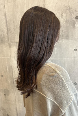 ピンクベージュ/髪質改善トリートメント