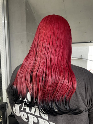 レッドカラー/ワインレッド/ハイトーン/ブリーチ