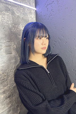 ブルーカラー/ブルージュ/アイコン撮影/プロフィール撮影/池