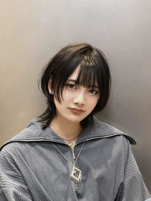 盛れるウルフカット