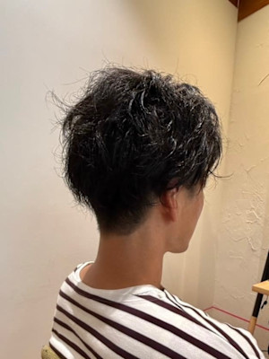 メンズスタイル/パーマ/30代/40代/代官山/中目/恵比寿