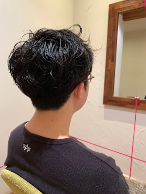 メンズスタイル/ツーブロック/30代/40代/代官山/中目黒