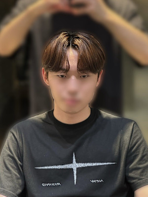 韓国風カルマパーマ 韓国スタイル メンズカット 原宿 表参道