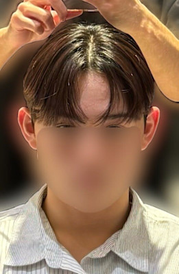 韓国ヘア ダウンパーマ 髪質改善 カルマヘア メンズ韓国ヘア