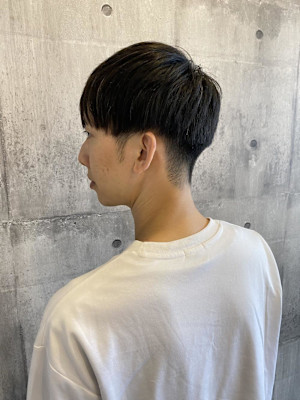 マッシュ×ツーブロック