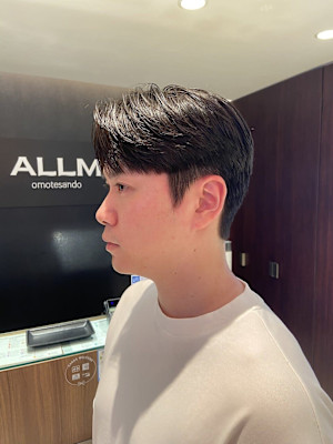 韓国ヘア ダウンパーマ 髪質改善 カルマヘア メンズ韓国ヘア